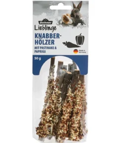 Dehner Lieblinge Knabber-Hölzer mit Pastinake & Paprika, 50 g