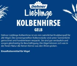 Dehner Lieblinge Kolbenhirse, gelb
