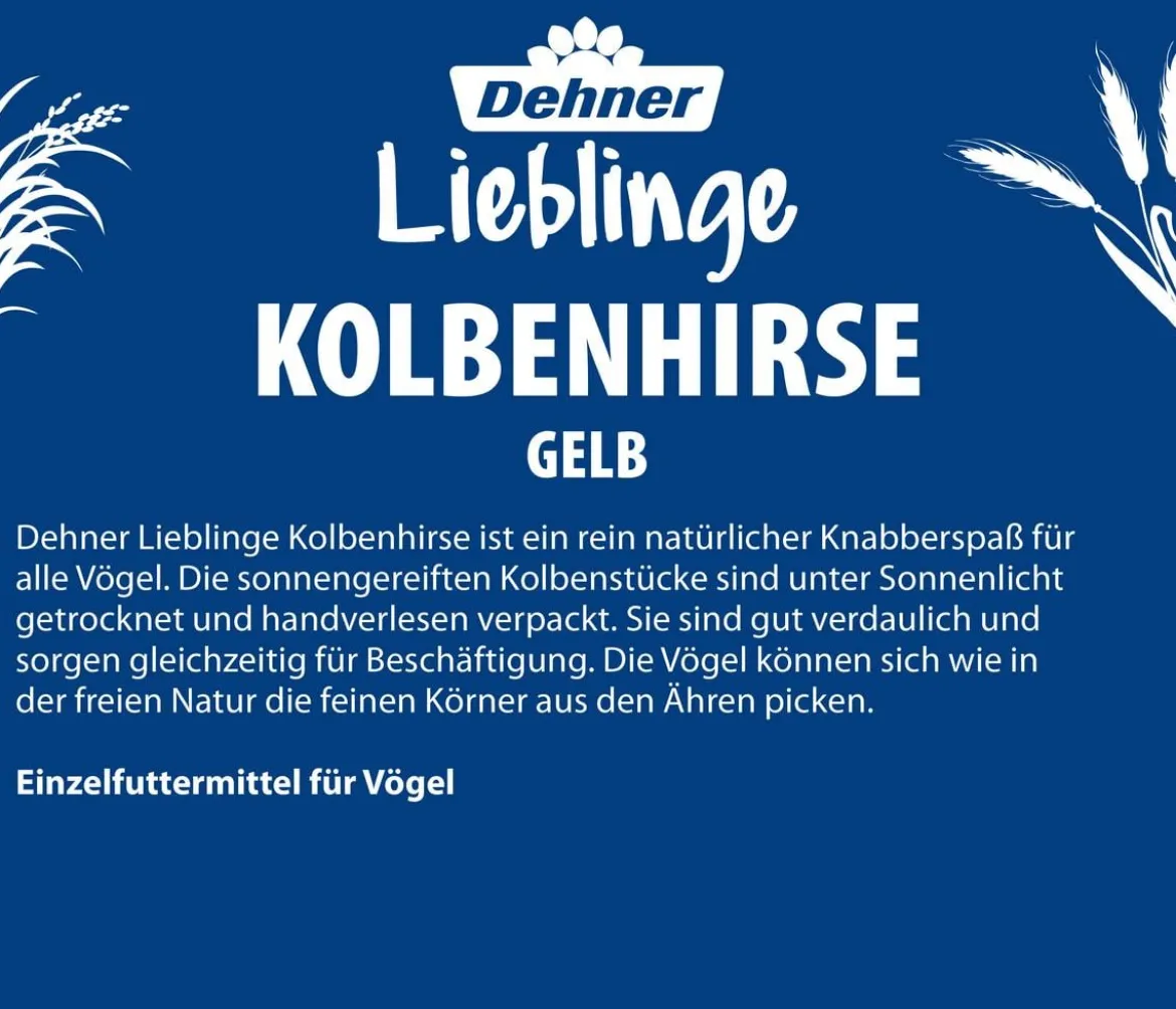 Dehner Lieblinge Kolbenhirse, gelb