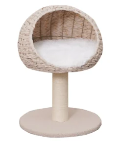 Dehner Lieblinge Kratzbaum Boris, beige/weiß, ca. B43/H62/T43 cm