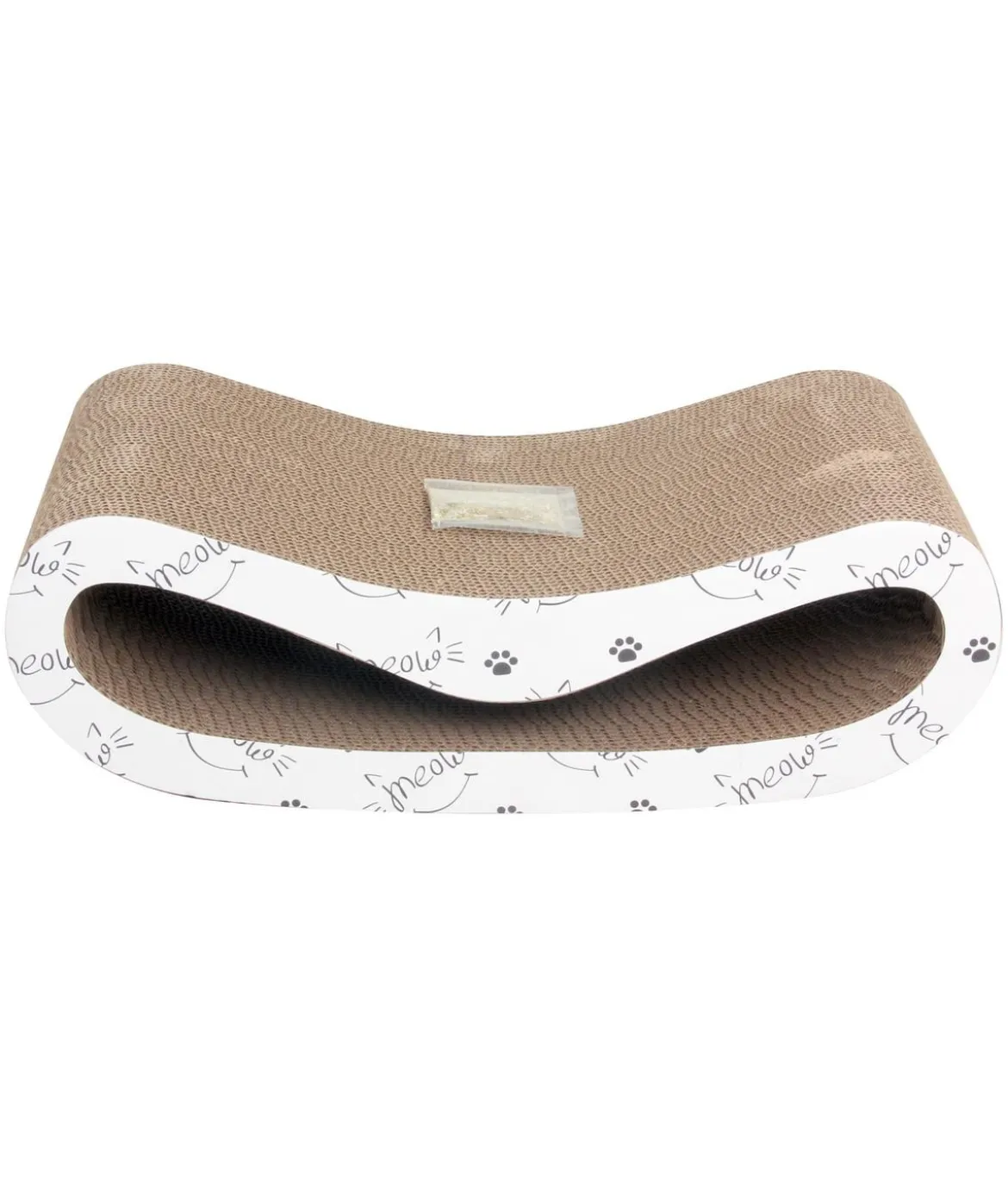 Dehner Lieblinge Kratzpappe Scratch Wave, ca. B49/H15/T24 cm