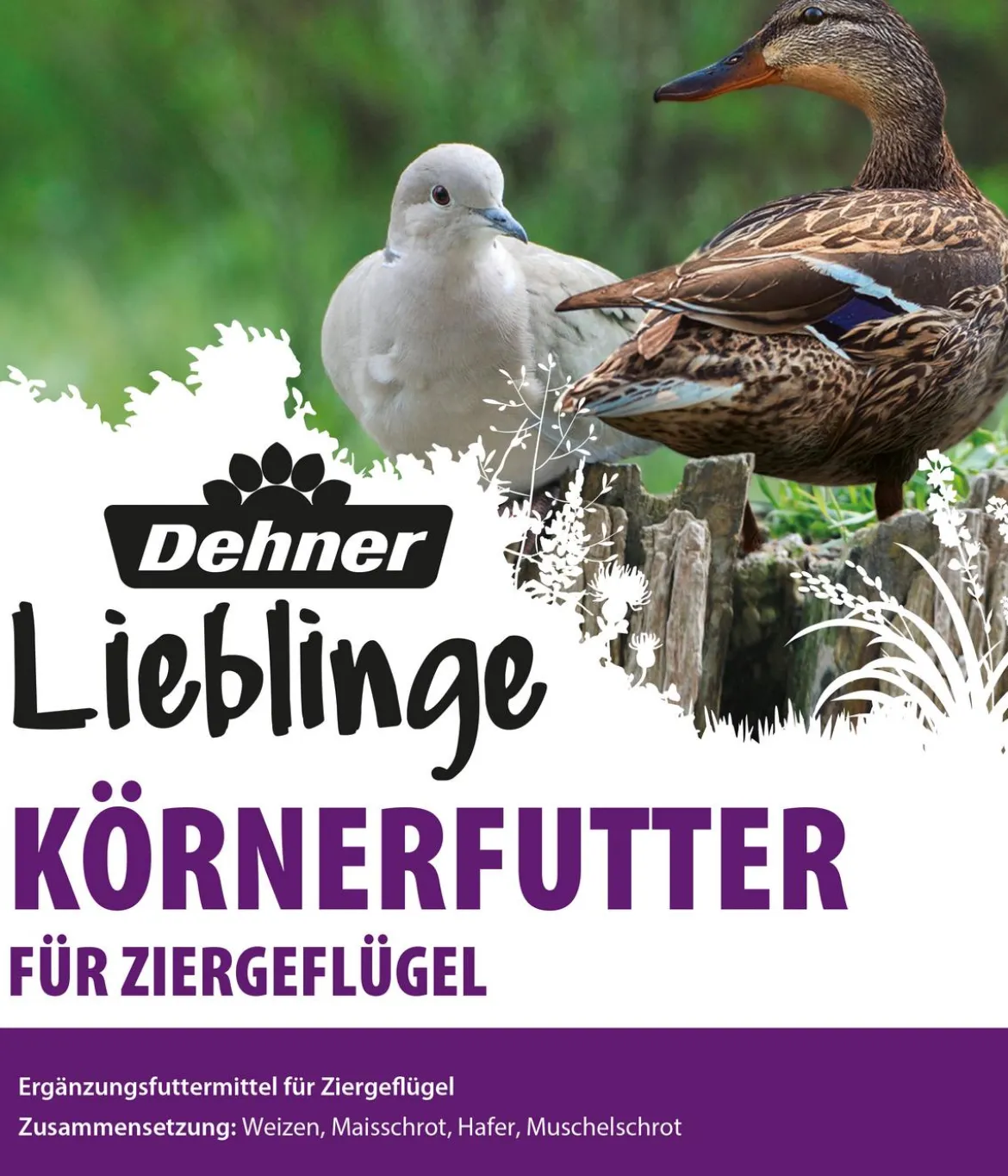 Dehner Lieblinge Körnerfutter für Ziergeflügel, 5 kg