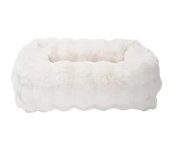 Dehner Lieblinge Kuschelbett Vancouver, weiß, rechteckig