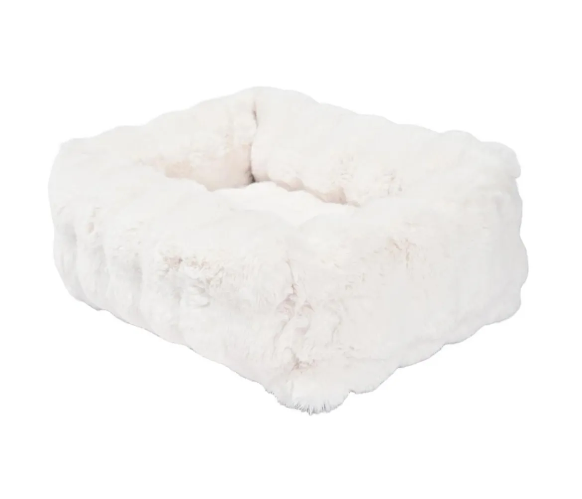 Dehner Lieblinge Kuschelbett Vancouver, weiß, rechteckig