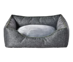 Dehner Lieblinge Kuschelbett Cleo, rechteckig, grau