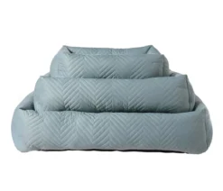 Dehner Lieblinge Kuschelbett Kito, rechteckig, grau