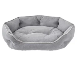 Dehner Lieblinge Kuschelbett Nevada, oval, grau