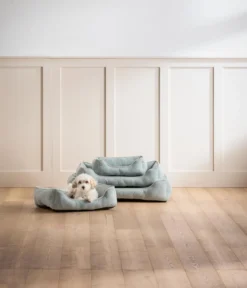 Dehner Lieblinge Kuschelbett Montana, rechteckig, grau