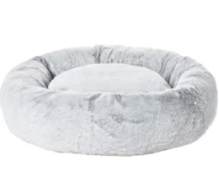 Dehner Lieblinge Kuschelbett Tender, rund, grau