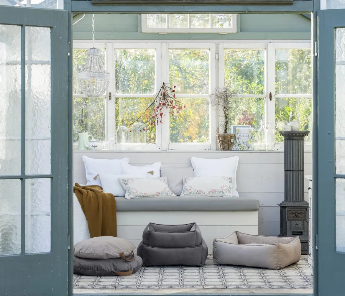 Dehner Lieblinge Kuschelbett Sleek, rechteckig