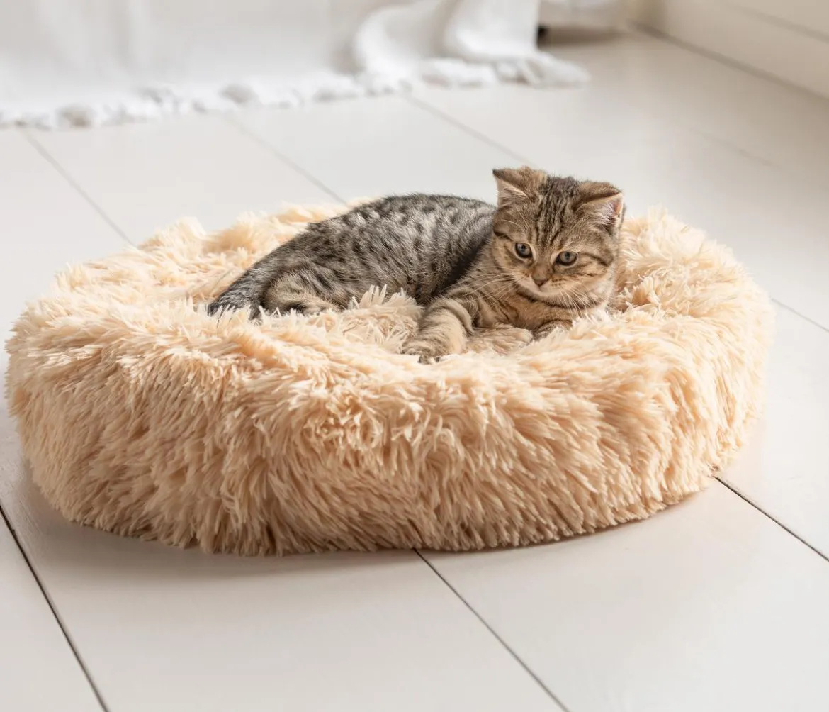 Dehner Lieblinge Kuschelbett Cookie, rund