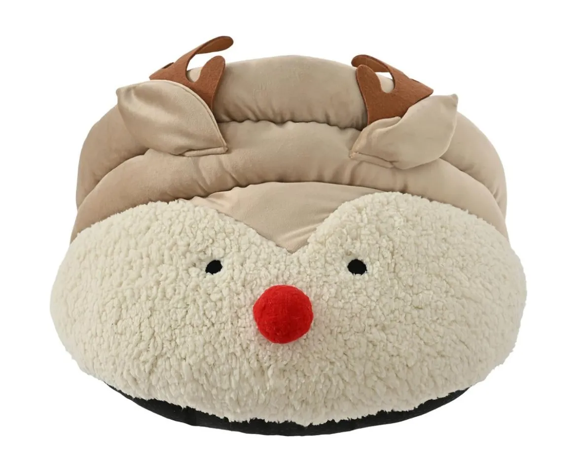 Dehner Lieblinge Kuschelbett Dasher, oval, ca. B56/H28/T39 cm