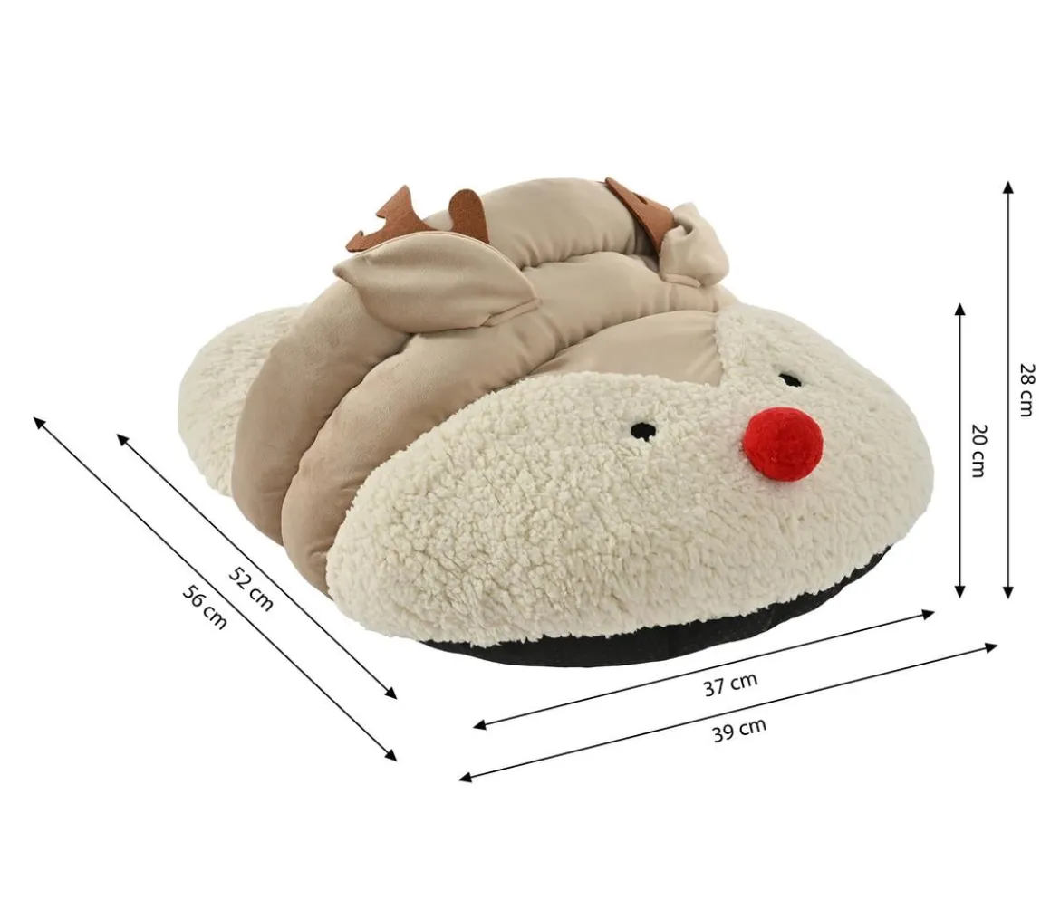 Dehner Lieblinge Kuschelbett Dasher, oval, ca. B56/H28/T39 cm