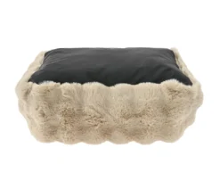 Dehner Lieblinge Kuschelbett Calgary, beige, rechteckig