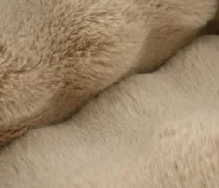 Dehner Lieblinge Kuschelbett Calgary, beige, rechteckig