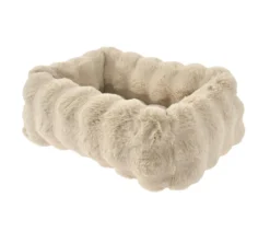 Dehner Lieblinge Kuschelbett Calgary, beige, rechteckig