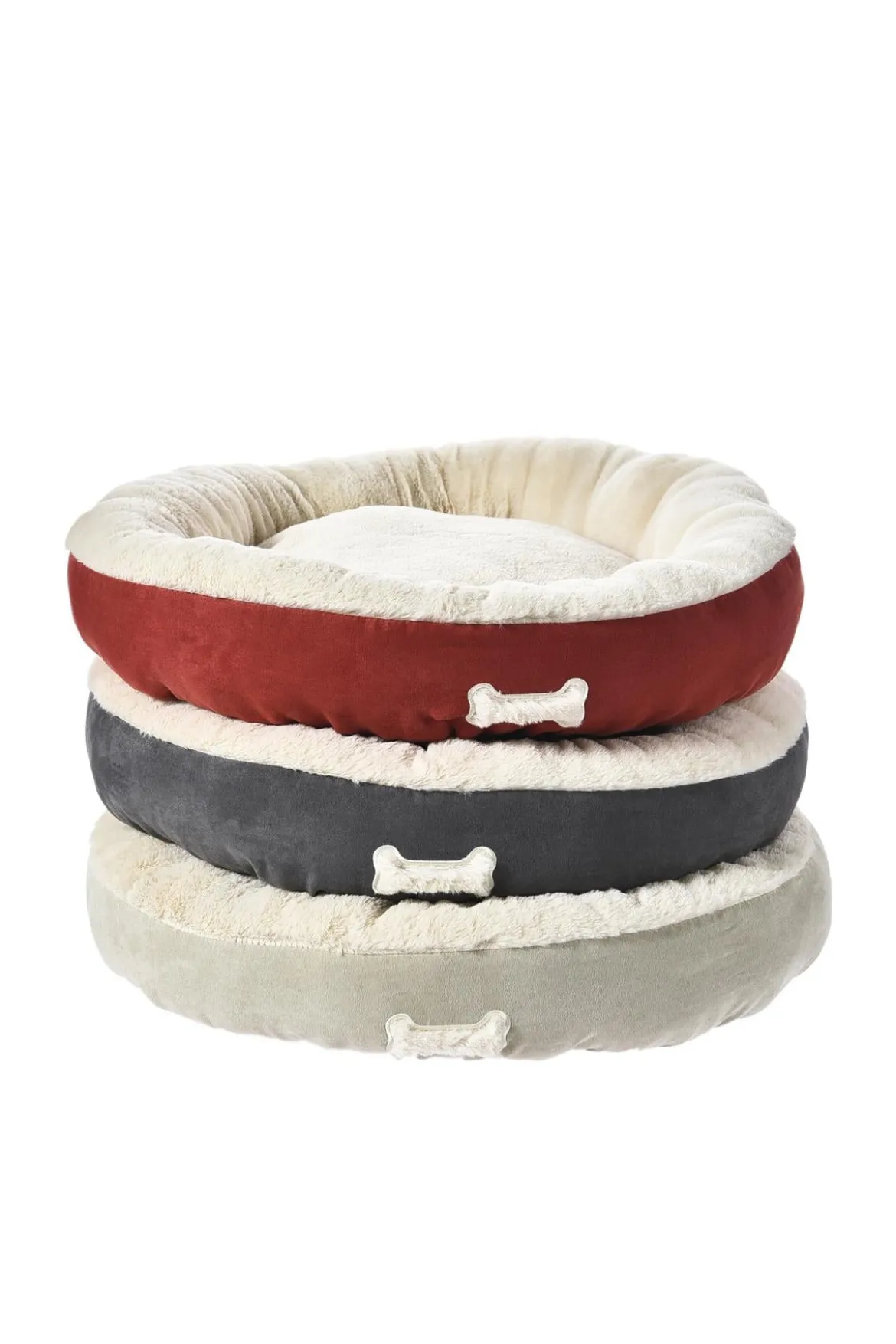 Dehner Lieblinge Kuschelbett Rocky, rund