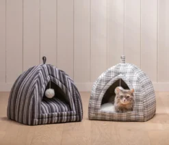 Dehner Lieblinge Kuschelhöhle Alva, quadratisch, ca. B40/H38,5/T40 cm