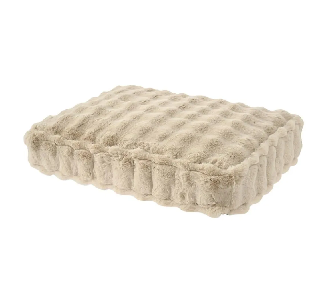 Dehner Lieblinge Kuschelkissen Calgary, beige, rechteckig