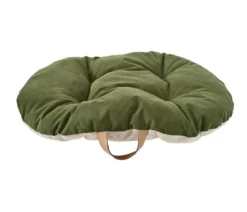 Dehner Lieblinge Kuschelkissen Indiana, oval, grün