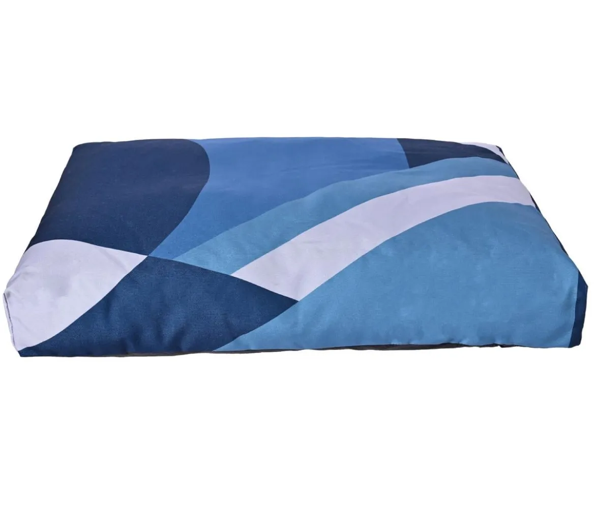 Dehner Lieblinge Kuschelkissen Blue Wave, blau