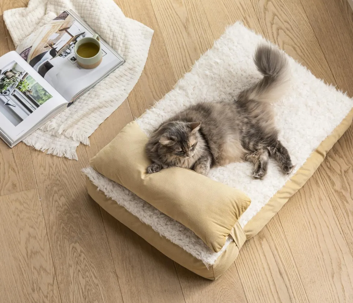 Dehner Lieblinge Kuschelkissen Duchesse, rechteckig