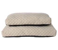 Dehner Lieblinge Kuschelkissen Kenzie, rechteckig, beige