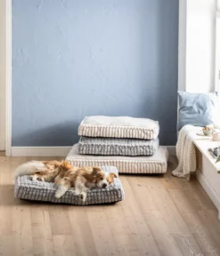Dehner Lieblinge Kuschelkissen Alaska, rechteckig, grau