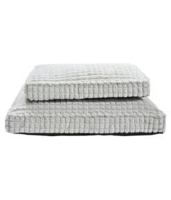 Dehner Lieblinge Kuschelkissen Alaska, rechteckig, grau