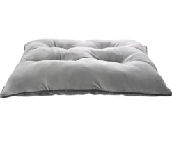 Dehner Lieblinge Kuschelkissen Linette, rechteckig, grau