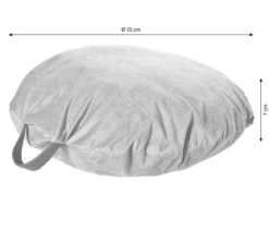 Dehner Lieblinge Kuschelkissen Sleek, rund