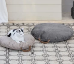 Dehner Lieblinge Kuschelkissen Sleek, rund