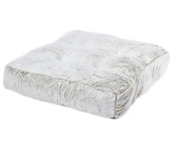 Dehner Lieblinge Kuschelkissen Chichi, rechteckig, weiß, ca. B90/H20/T90 cm