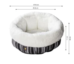 Dehner Lieblinge Kuschelnest Alva, rund, ca. Ø43/H26-32 cm