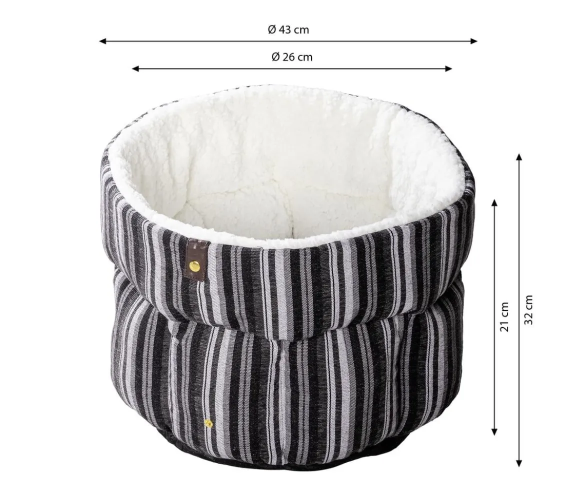 Dehner Lieblinge Kuschelnest Alva, rund, ca. Ø43/H26-32 cm
