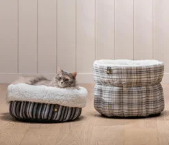 Dehner Lieblinge Kuschelnest Hilma, rund, ca. Ø43/H26-32 cm
