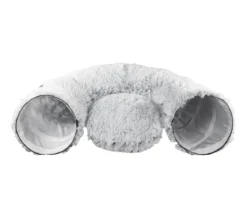 Dehner Lieblinge Kuscheltunnel 2 in 1 Gamble & Relax, ca. Ø85/H25 cm