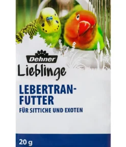 Dehner Lieblinge Lebertranfutter für Sittiche und Exoten, 20 g