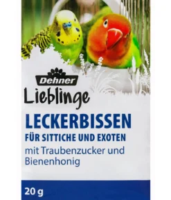 Dehner Lieblinge Leckerbissen für Sittiche und Exoten, 20 g