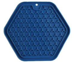 Dehner Lieblinge Leckmatte Sam, blau, ca. B22,5/1/T20 cm