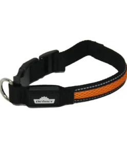 Dehner Lieblinge LED-Hundehalsband Flash Collar, orange