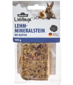 Dehner Lieblinge Lehm-Mineralstein Blüten, 100 g