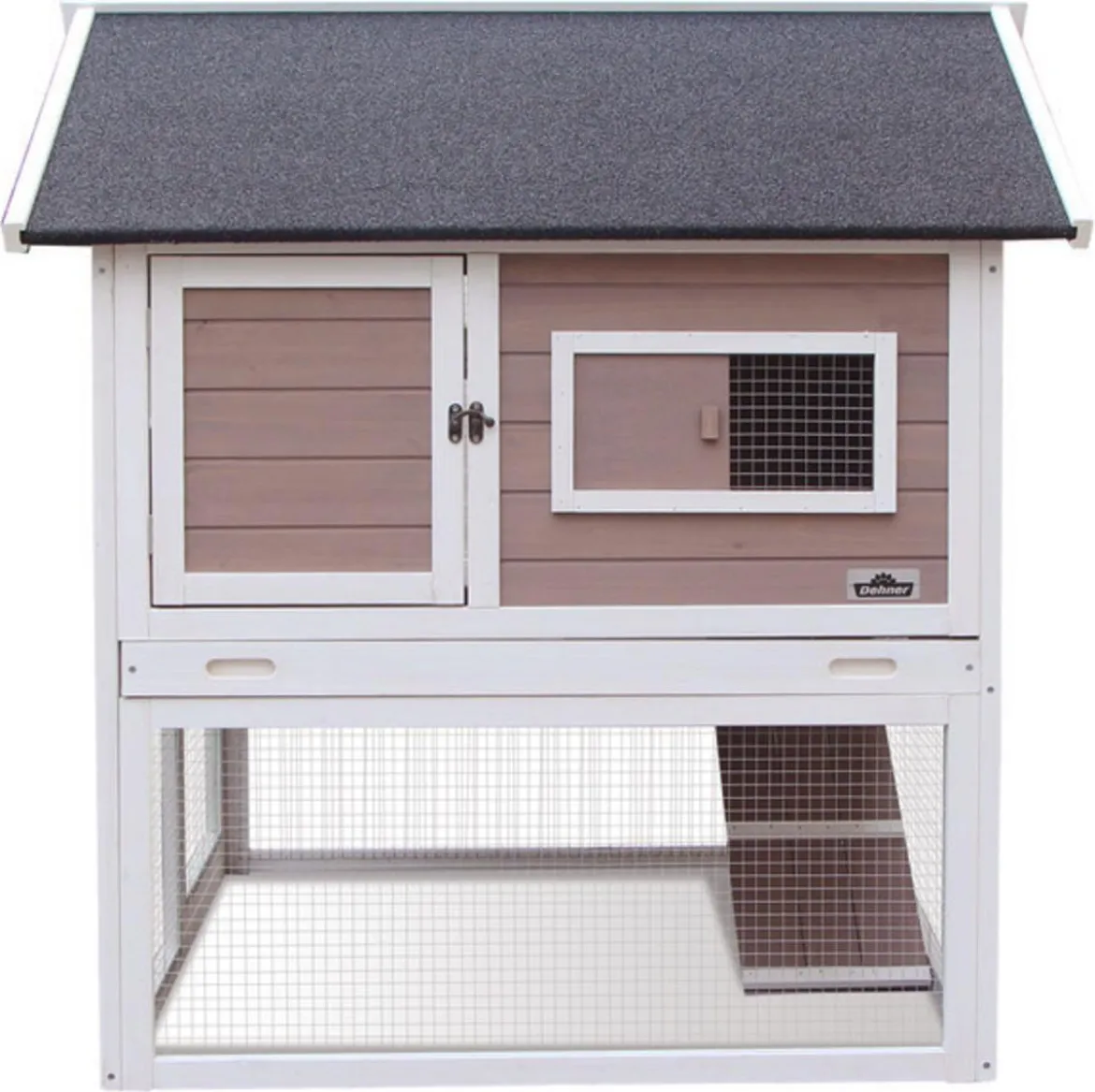 Dehner Lieblinge Nagerheim Castel, braun, ca. B106/H108/T103 cm