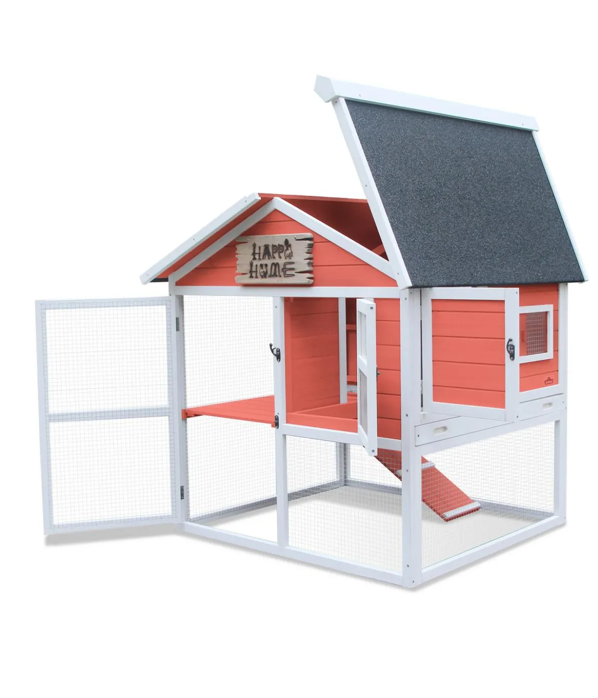 Dehner Lieblinge Nagerheim Castel, apricot, ca. B106/H108/T103 cm
