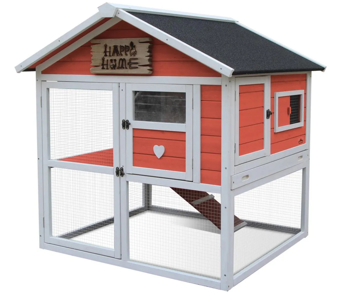 Dehner Lieblinge Nagerheim Castel, apricot, ca. B106/H108/T103 cm