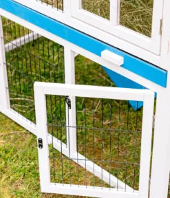 Dehner Lieblinge Nagerheim Palazzo, blau, ca. B145/H121/T72 cm
