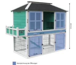 Dehner Lieblinge Nagerheim Palazzo, ca. B145/H121/T72 cm