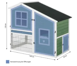 Dehner Lieblinge Nagerheim Tempio, ca. B140/H120/T78 cm
