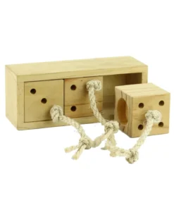 Dehner Lieblinge Nager-Intelligenzspielzeug Boxes, ca. B20/H7/T8 cm