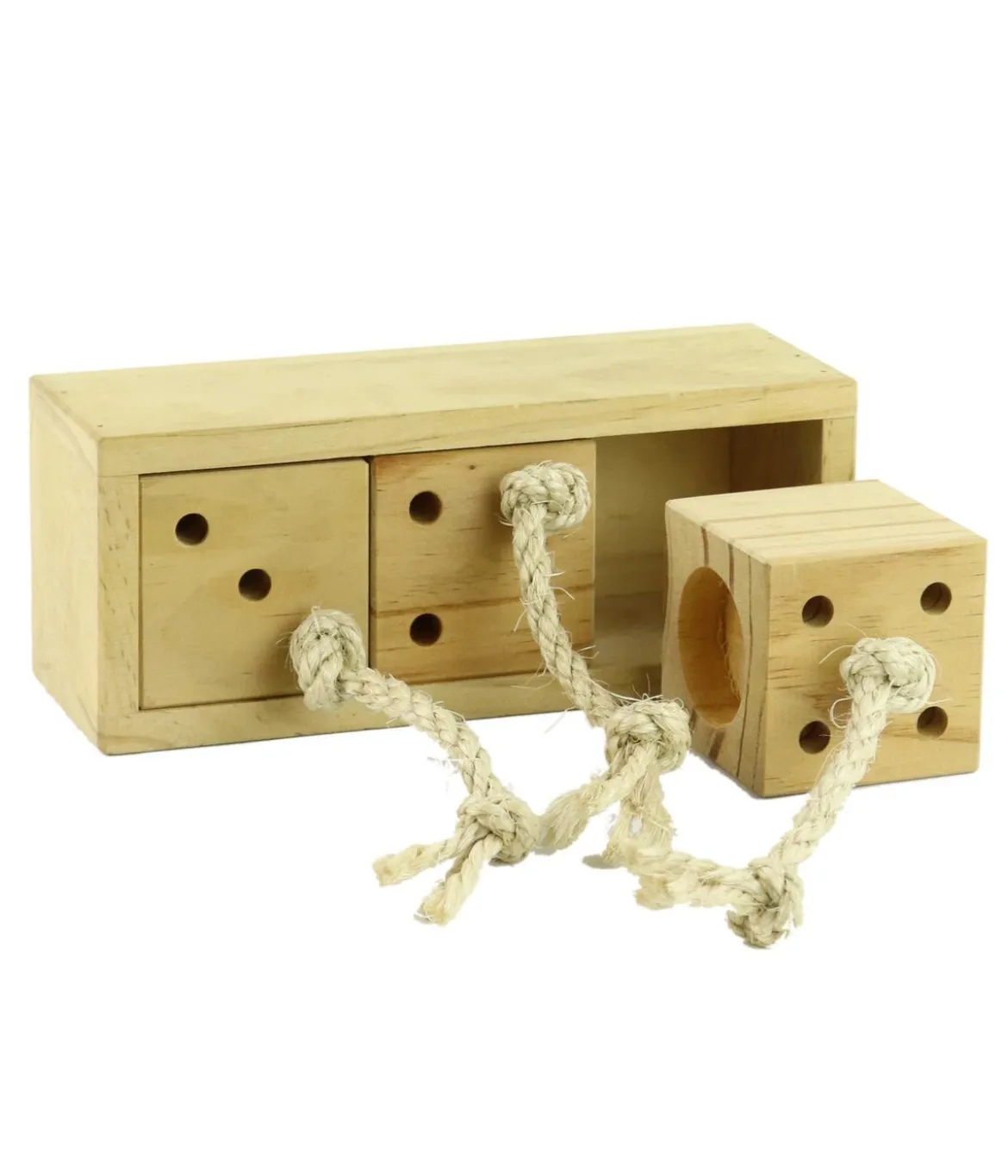 Dehner Lieblinge Nager-Intelligenzspielzeug Boxes, ca. B20/H7/T8 cm